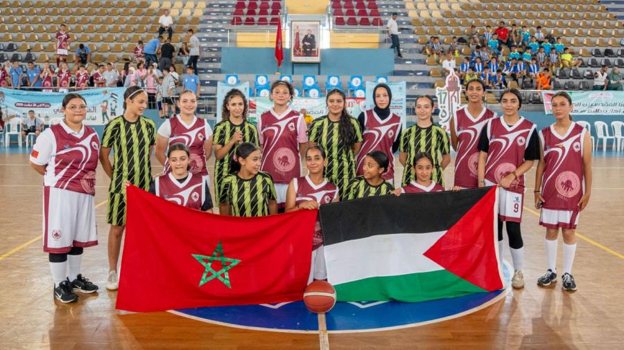 أطفال القدس يشاركون في دوري رياضي بطنجة ويتعرفون على معالم المدينة 